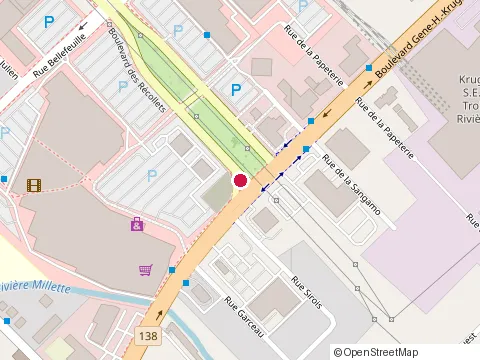 Location of Mcdonald'S at Wal-Mart Carrefour 4520 Boul. des Recollets - Suite 820, Trois-Rivières