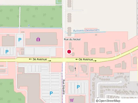 Location of Mcdonald'S at 1795 3Rd Avenue, Val-d'Or