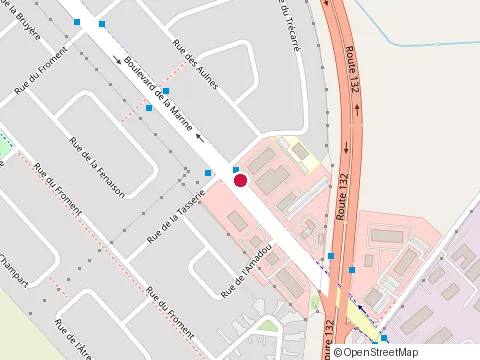 Location of Mcdonald'S at 321 boulevard de la Marine, Varennes
