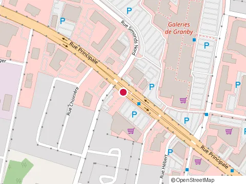 Location of Mcdonald'S at 870 Rue Principale, Granby