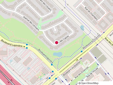Location of Mcdonald'S at 7505 Grande Allée, Brossard