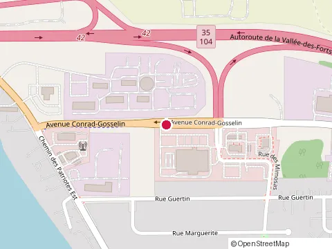 Location of Mcdonald'S at 95 Ave Conrad-Gosselin, Saint-Jean-sur-Richelieu