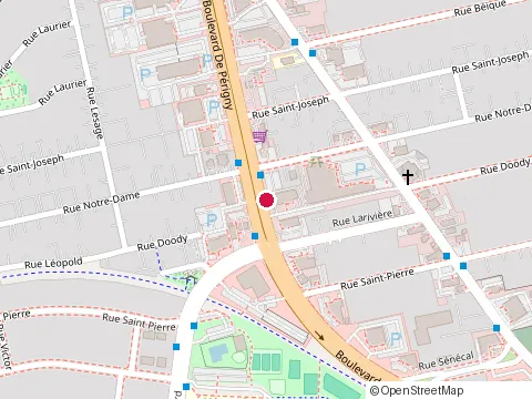 Location of Mcdonald'S at 899 Blvd de Périgny, Chambly