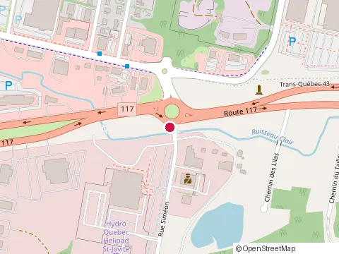 Location of Mcdonald’S at 387 Route 117 Sud, Mont-Tremblant