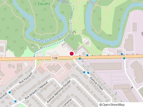 Location of Mcdonald’S at 3900 Wilfrid-Hamel Blvd, Québec