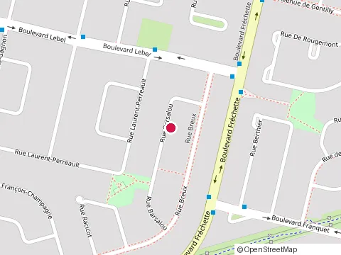 Location of Mcdonald’S at 3700 Bd Fréchette, Chambly