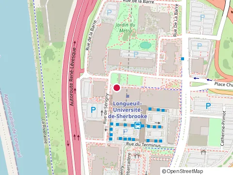 Location of Mcdonald’S at 100 Pl. Charles-le Moyne Suite 119, Longueuil