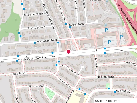 Location of Mcdonald'S (Mont-Bleu) at 38 Boul. du Mont-Bleu, Gatineau
