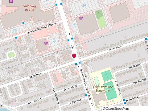 Location of Metro at 107 Boulevard Cardinal Léger, Pincourt