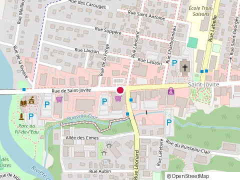 Location of Metro at 1011 Rue de Saint Jovite, Mont-Tremblant