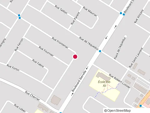 Location of Metro Iberville Repentigny at 305 Iberville Blvd, Repentigny