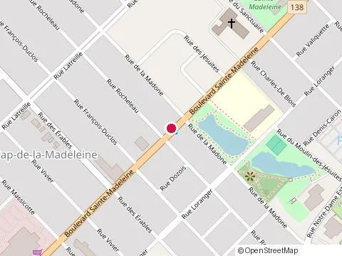 Location of Metro Masson Trois-Rivières at 165 Blvd. Sainte-Madeleine, Trois-Rivières