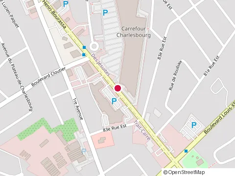 Emplacement de Metro Plus Charlesbourg au 8500 Boul. Henri-Bourassa, Québec