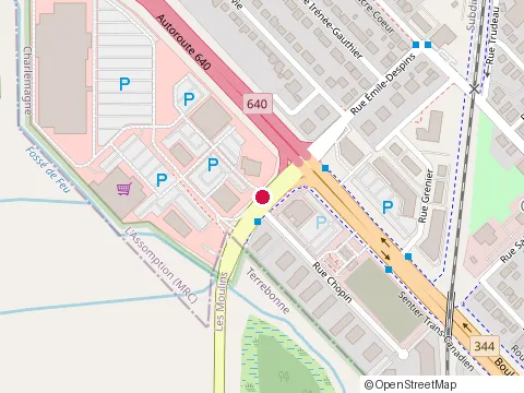 Location of Metro Plus Fogarty Charlemagne at 40 Rue Émile-Despins, Charlemagne