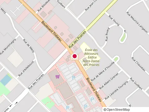 Location of Metro Plus Fournier at 850 Bd Thibeau, Trois-Rivières