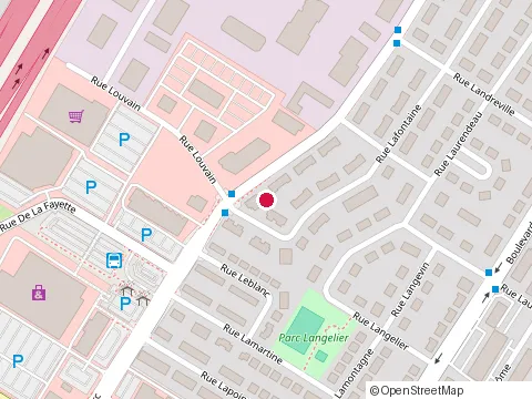 Location of Metro Plus Marquis Repentigny at 150 Rue Louvain, Repentigny