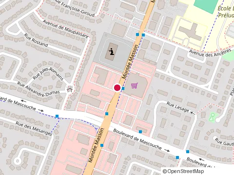 Location of Metro Plus Mascouche at 875 Mnt Masson, Mascouche