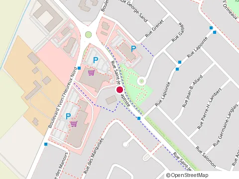Location of Metro Plus Riendeau Beloeil at 1030 Rue Saint-Jean-Baptiste, Beloeil