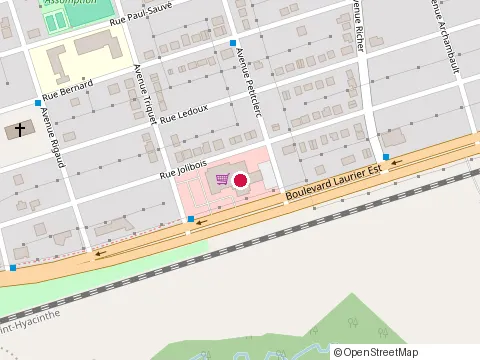 Location of Metro Plus Riendeau St-Hyacinthe at 2030 Bd Laurier E, Saint-Hyacinthe