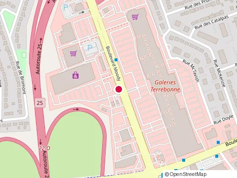 Location of Metro Plus Terrebonne at 1300 Boulevard Moody, Terrebonne