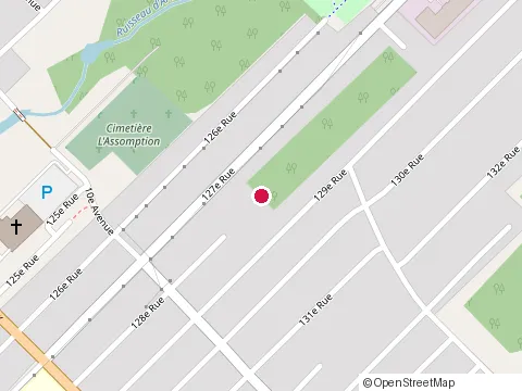 Location of Metro Poulin & Frères St-Georges at 1000 127E Rue, Saint-Georges