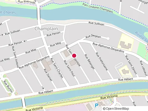 Location of Petronici Design at 8 Rue Saint-Hippolyte, Salaberry-de-Valleyfield