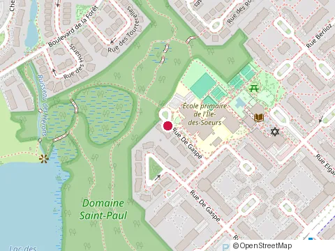 Location of Primary School Île-des-Sœurs at 530 Rue de Gaspe, Verdun