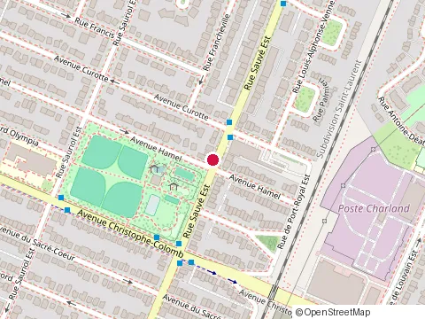 Location of Pro Desk At Rona at 1540 Rue Sauvé E, Montréal