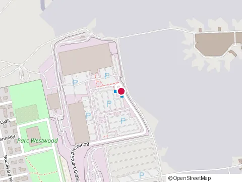 Location of Salon Odyssée Desjardins at 783 Boulevard Stuart-Graham S, Dorval