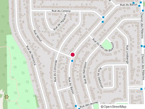 Location of Services Administratifs Chantale Nadeau at 1375 Rue du Baron, Sherbrooke