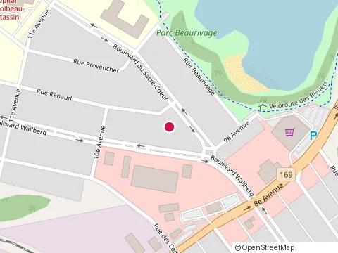 Location of Subway at 1801 boulevard Wallberg, Dolbeau-Mistassini