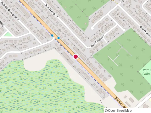 Location of Subway at 2835 route Lagueux, Lévis
