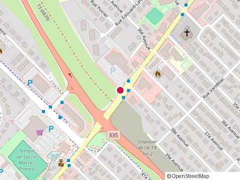 Location of Subway at 437 Bd Adolphe-Chapleau, Bois-des-Filion