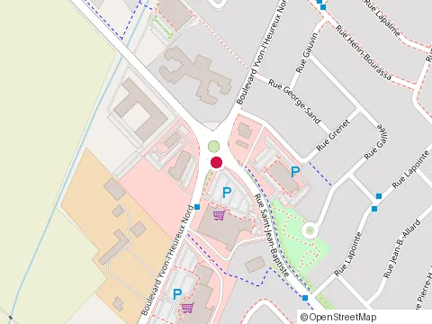 Location of Subway at 859 boulevard Yvon l'Heureux, Beloeil