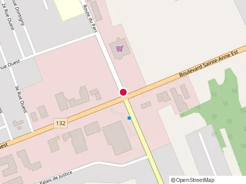 Location of Subway at 111 Bd Ste Anne O, Sainte-Anne-des-Monts