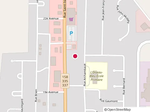 Location of Subway at 998 Rue Saint-Isidore, Saint-Lin-Laurentides