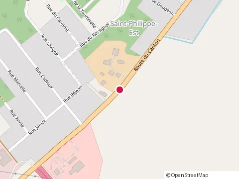 Location of Subway at 125 route du Canton, Brownsburg