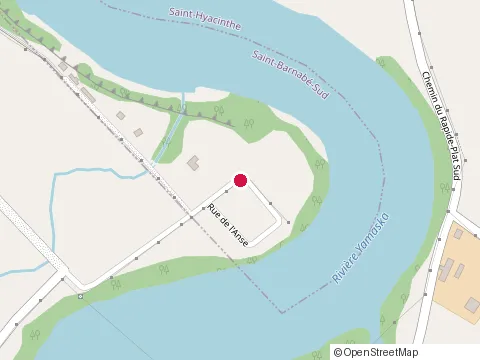 Location of Subway at 5965 Rue Martineau, Saint-Hyacinthe