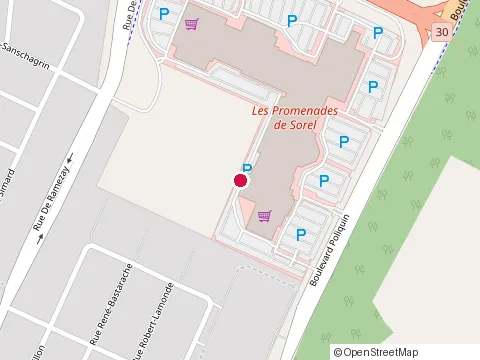 Location of Telus - Sorel-Tracy Par Bravad at 450 boulevard Poliquin Local 00990, Sorel-Tracy