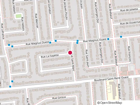 Location of Tenue de Livres Cs at 21 Rue Lafayette, Gatineau
