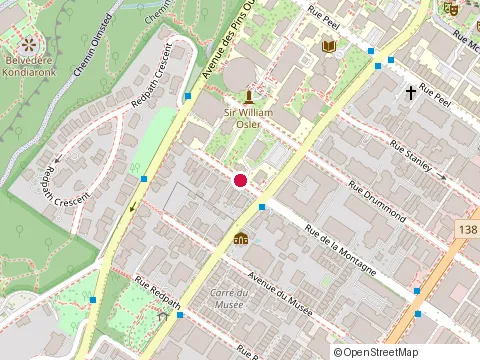 Location of Trempe Lab at 3655 promenade Sir-William-Osler, Montréal