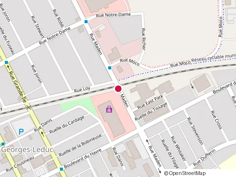 Location of Clsc de Salaberry-de-Valleyfield at 71 Rue Maden, Salaberry-de-Valleyfield
