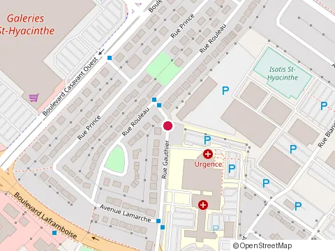 Location of Clsc des Maskoutains at 1015 Rue Gauthier, Saint-Hyacinthe