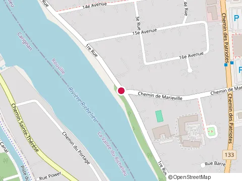 Location of Clsc du Richelieu at 300 Chemin de Marieville, Richelieu