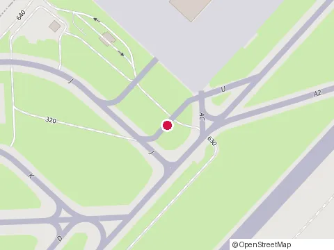 Location of Express St-Hubert at 975 Romeo Vachon Blvd N, Dorval