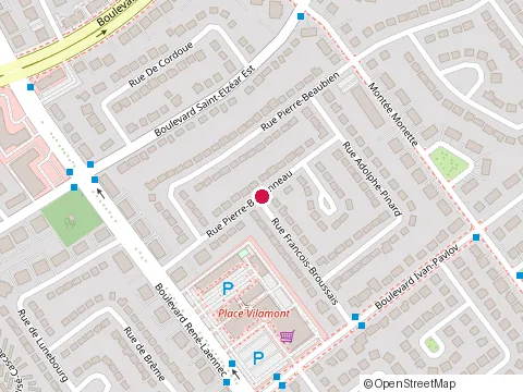 Location of Gmf Laval - Umf Cité-de-la-Santé at 1755 Bd René-Laennec, Laval
