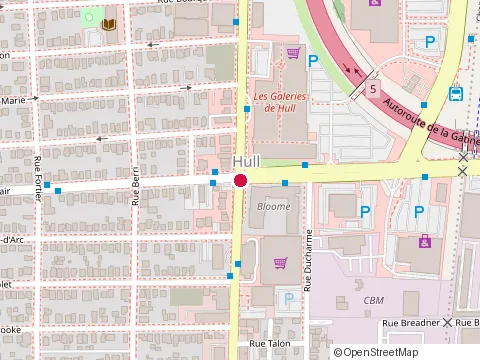 Location of H&R Block at 276 Boulevard Saint-Joseph, Gatineau