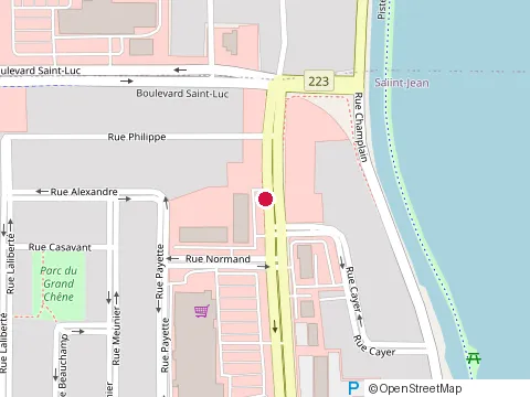 Location of H&R Block at 1050 boulevard du Séminaire N, Saint-Jean-sur-Richelieu