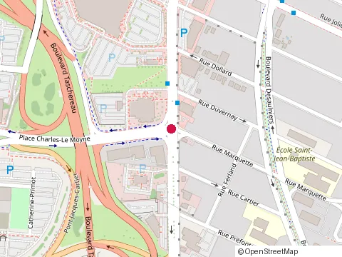 Location of Health Canada at 1001 Rue Saint-Laurent O, Longueuil