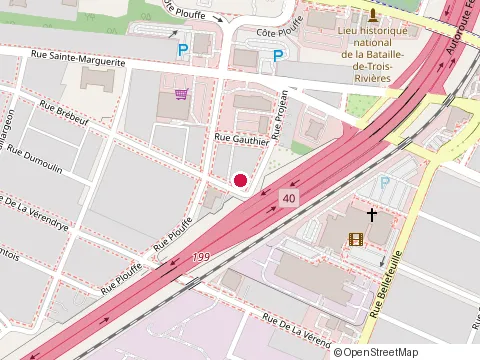 Location of Industrielle Alliance at 505 Rue des Commissaires, Trois-Rivières